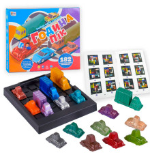 гр Розвиваюча гра "Година пік" UKB-B 0035 (18) "4FUN Game Club", зручний органайзер для зберігання машинок, машинки, ігрова платформа, українською мовою, в коробці