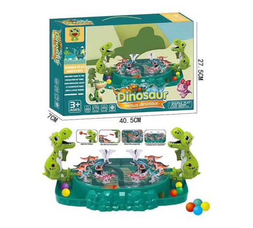 Розважальна гра 1400-1 (24) “Дино битва”, в коробці