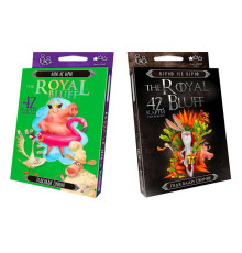 гр Карткова гра "The royal bluff" Вірю Не Вірю RBL-01-01U, RBL-01-02U / укр / (32) "Danko Toys"