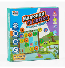 гр Настільна гра "Малюнки та логіка - Жителі Озера" UKB-B 0030 (12) "4FUN Game Club" українською мовою, в коробці