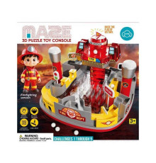 Настільна гра MKD 219 A (16) лабіринт, 2 джойстики для керування, механічний принцип, вежа з прапором, в коробці