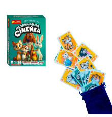 гр Настільна гра "Незвичайна сімейка" 10120213У (86) "Ранок", 60 карт (10 незвичайних сімейок)