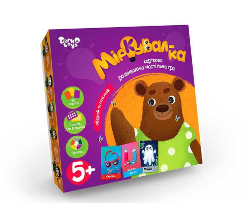 гр Настільна гра "Міркувал-ка" укр. GSO-0101U (10) "Danko Toys" гр Настільна гра "Міркувал-ка" укр. GSO-0101U (10) "Danko Toys"