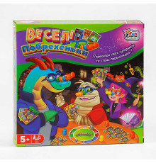 гр Настільна гра “Веселі побрехеньки” 32777 (12) "4FUN Game Club", 24 картки, 4 окулярів, 11 ковпачків, в коробці