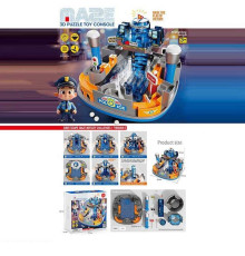 Настільна гра MKD 220 A (16) лабіринт, 2 джойстики для керування, механічний принцип, вежа з прапором, в коробці