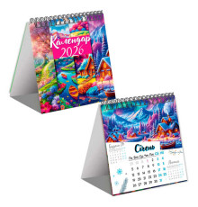 гр Календар "Природа" 2026 рік VT9502-01 (30) "Vladi Toys"