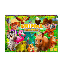 гр Настільна гра "Animal Discovery" G-AD-01-01U УКР. (10) "Danko Toys"