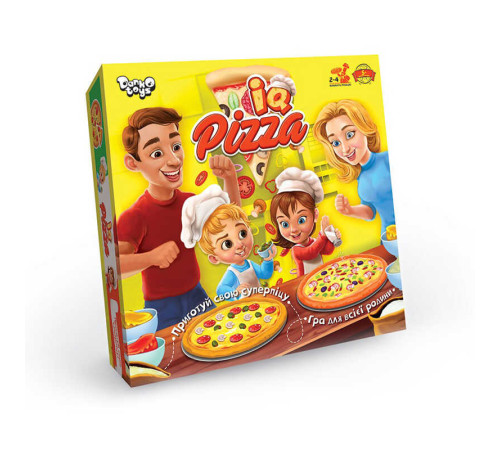 гр Настільна розважальна гра "IQ Pizza" (УКР) (10) G-IP-01U "Danko Toys", в коробці гр Настільна розважальна гра "IQ Pizza" (УКР) (10) G-IP-01U "Danko Toys", в коробці