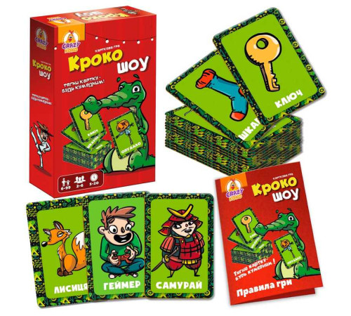 гр Гра настільна розважальна "Крокошоу" VT8077-02 (21) "Vladi Toys" гр Гра настільна розважальна "Крокошоу" VT8077-02 (21) "Vladi Toys"