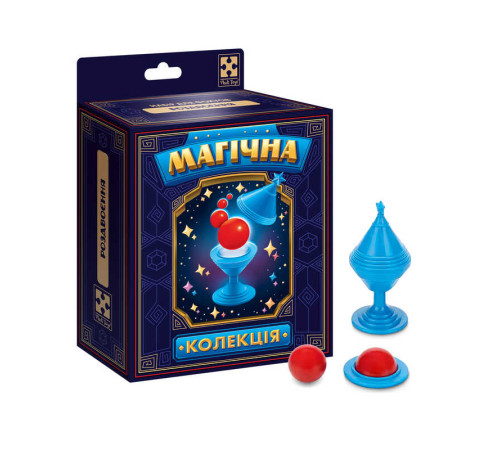 гр Набір для фокусу "Магічна колекція. Роздвоєння" VT6012-01 (2) "Vladi Toys", м'ячик, розбірна ваза, в коробці гр Набір для фокусу "Магічна колекція. Роздвоєння" VT6012-01 (2) "Vladi Toys", м'ячик, розбірна ваза, в коробці