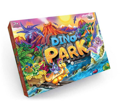 гр Настільна розважальна гра "Dino Park" DTG95 (20) "Danko Toys", у коробці гр Настільна розважальна гра "Dino Park" DTG95 (20) "Danko Toys", у коробці