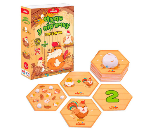 гр Гра настільна "Чудо у пір'ячку" LG2045-57 (13) "Ludum" – в наличии! Купите сейчас у KAZKOVA