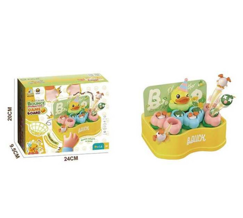 Гра 685-47 BD (36) “Каченята”, на батарейках, музика, автоматичний та механічний принцип роботи, сачки, фігурки, наліпки, в коробці