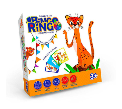 гр Настільна гра "Bingo Ringo" GBR-01-01U УКР "Леопард" (10) "Danko Toys" гр Настільна гра "Bingo Ringo" GBR-01-01U УКР "Леопард" (10) "Danko Toys"