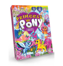 гр Настільна гра "Princess Pony" DTG96 (20) "Danko Toys", опис укррос мовами