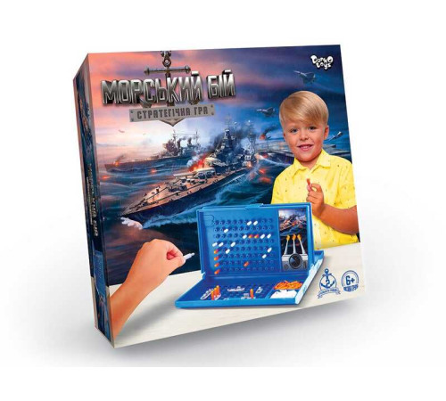 гр Настільна розважальна гра "Морський бій" УКР. G-MB-01 U (10) "Danko Toys" гр Настільна розважальна гра "Морський бій" УКР. G-MB-01 U (10) "Danko Toys"