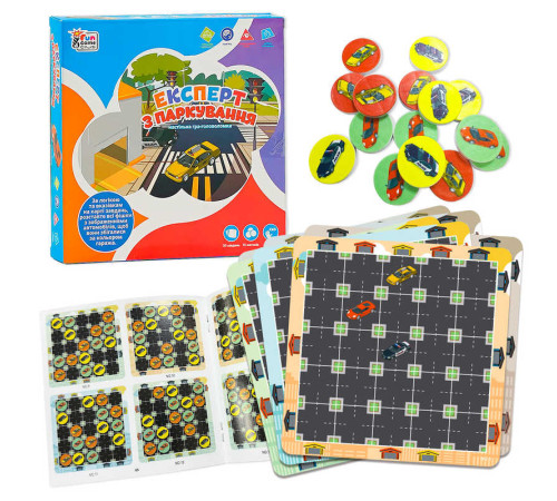 гр Настільна гра "Екcперт з Паркування" UKB-B 0033 (12) "4FUN Game Club" українською мовою, в коробці гр Настільна гра "Екcперт з Паркування" UKB-B 0033 (12) "4FUN Game Club" українською мовою, в коробці