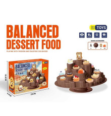 Гра-балансир 111 (36/2) “Солодощі”, 20 фігурок, платформа, в коробці