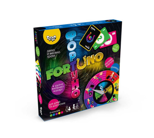 гр Розвиваюча настільна гра "Фортуна" ВЕЛИКА (укр) UF-02-01U (10) Danko Toys гр Розвиваюча настільна гра "Фортуна" ВЕЛИКА (укр) UF-02-01U (10) Danko Toys