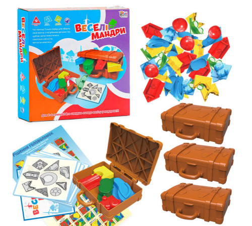 гр Розвиваюча гра UKВ-В 0044 "Веселі мандри" (12) "4FUN Game Club" гр Розвиваюча гра UKВ-В 0044 "Веселі мандри" (12) "4FUN Game Club"