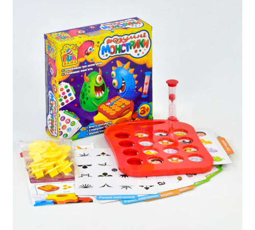 гр Настільна гра "Розумні монстрики" 7329 (12) "4FUN Game Club", у коробці гр Настільна гра "Розумні монстрики" 7329 (12) "4FUN Game Club", у коробці