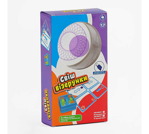 гр Настільна гра "Свіш візерунки" UKB-B 0037-1 (40) "4FUN Game Club", 42 карти, українською мовою, в коробці гр Настільна гра "Свіш візерунки" UKB-B 0037-1 (40) "4FUN Game Club", 42 карти, українською мовою, в коробці