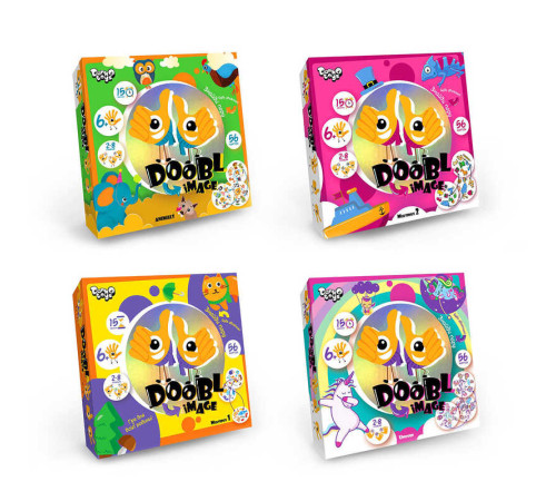 гр Настільна гра "DOOBL IMAGE" ВЕЛИКА DBI-01-01U,02U,03U,04U (8) "Danko Toys" ВИДАЄТЬСЯ МІКС ВИДІВ