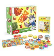 гр Настільна гра-квест LG2047-61 "ФУДквест" (10) "Ludum", в коробці