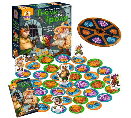 гр Гра настільна розважальна "Гноми проти троля" VT 8055-36 (укр) (5) "Vladi Toys"