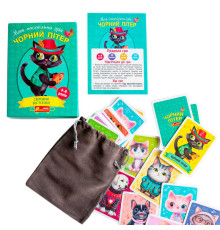 гр Настільна гра "Чорний Пітер" 10120205У (10) "Ранок", 39 карток, велюровий мішечок, в коробці