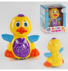 Музичне каченя 39071 (36) "TK Group", ОЗВУЧУВАННЯ УКРАЇНСЬКОЮ МОВОЮ, пісня, світлові ефекти, рухається, в коробці