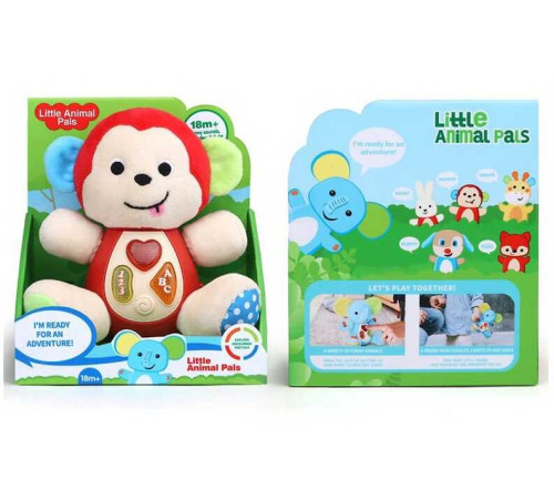 Музична мавпочка 1913-2 (48) звук, підсвічування, англ.мова, у коробці