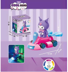 Музична іграшка NR 617-291 (72/2) “Герой”, пісня англійською мовою, підсвічування, колесо вільного ходу, в коробці