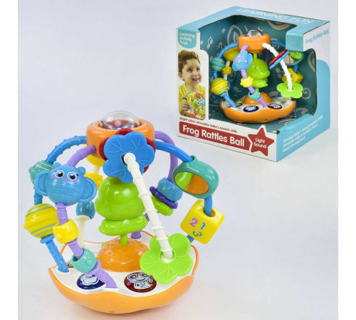 Брязкальце музичне 35751 (24/2) "Жабеня" 2 види