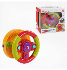 Кермо музичне 688-68 (36) звук, підсвічування, тріскачка, 2 види кріплення, в коробці