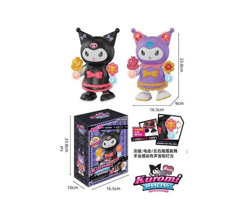 Музична іграшка PLG 501 /502 (72/2) 2 види, герой, розмір - 16.5х9х23.8 см, музика, танці, підсвічування, в коробці