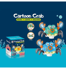 Краб музичний ZR 222 (108/2) в коробці ВИДАЄТЬСЯ МІКС ВИДІВ