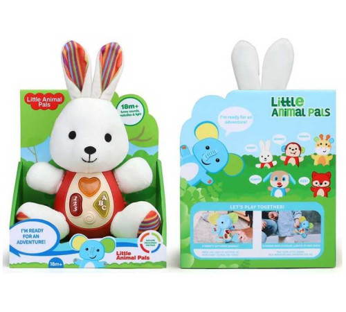 Музичне зайченя 1913-4 (48) звук, підсвічування, англ.мова, у коробці