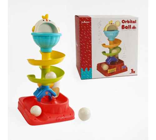 Гра з кулькою DM 620 W (12) світло, звук, 3 кульки, аксесуари, в коробці