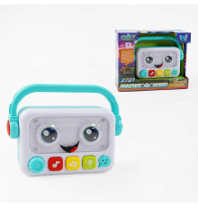 Магнітофончик музичний 90611 (72/2) "WToys" ОЗВУЧУВАННЯ УКРАЇНСЬКОЮ МОВОЮ, диктофон, 10 казок, 10 пісень, в коробці