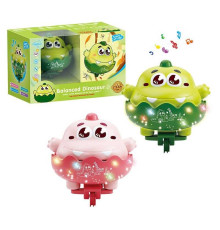 Музична іграшка FG 3302-2 (48/2) 2 кольори, 27 елементів, мелодія, підсвічування, балансує, дзиґа, в коробці