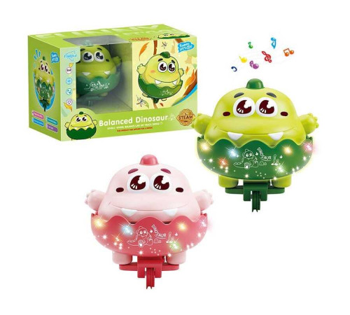 Музична іграшка FG 3302-2 (48/2) 2 кольори, 27 елементів, мелодія, підсвічування, балансує, дзиґа, в коробці