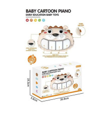 Піаніно YK 7001-1 (48) “Їжачок”, розмір - 27х5х19 см, мелодії, великі клавіші, в коробці