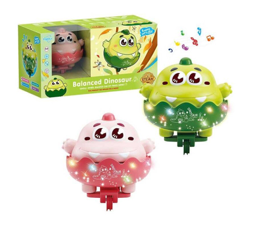 Музична іграшка FG 3302-5 (36) 2 кольори, 63 елементи, мелодія, підсвічування, балансує, дзиґа, в коробці