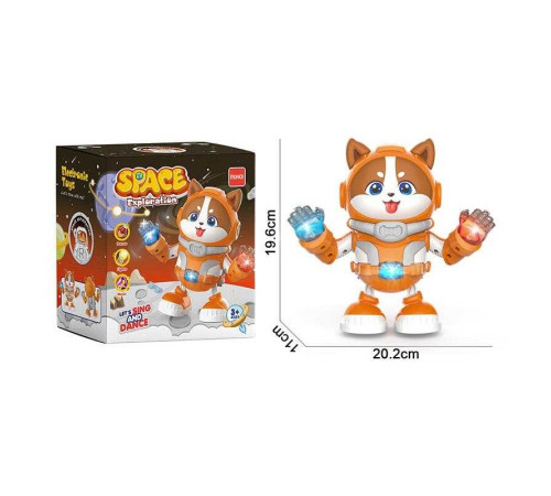 Музична іграшка RS 9049 C (60/2) танцює, мелодія, підсвічування, в коробці