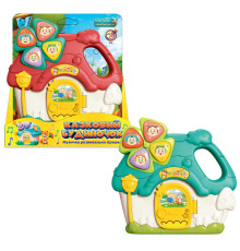 Музичний будиночок 11452 (48) "WToys", 2 кольори, ОЗВУЧ. УКРАЇНСЬКОЮ МОВОЮ, 10 казок, 15 загадок, 10 пісень, 10 скоромовок, підсвічування, в коробці