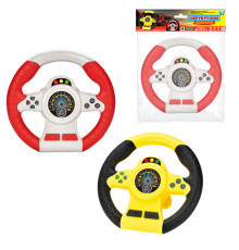 Кермо "Керуй Рухом" 70171 (96/2) "WToys", 2 кольори, ОЗВУЧУВАННЯ УКРАЇНСЬКОЮ МОВОЮ, пісня, віршик, кріплення на присосках, в пакеті