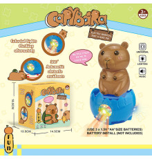 Тваринка музична QF 378-10 (72) герой, музика, підсвічування, диско шар, колеса вільного ходу, в коробці