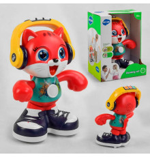 Музична гра E 721 (6) "Hola" на батарейках, підсвічування, співає, танцює, запис голосу, англійська озвучка, в коробці