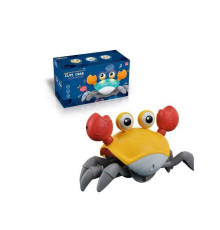 Краб QC 1 Y (60) вбудований акумулятор 5 V, мелодія, підсвічування, сенсори руху, в коробці